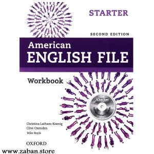 کتاب امریکن انگلیش فایل استارتر ویرایش دوم American English File Starter 2nd Edition