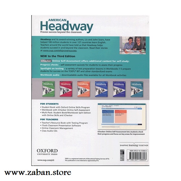 کتاب امریکن هدوی پنج ویرایش سوم American Headway 5 3rd Edition - Image 4