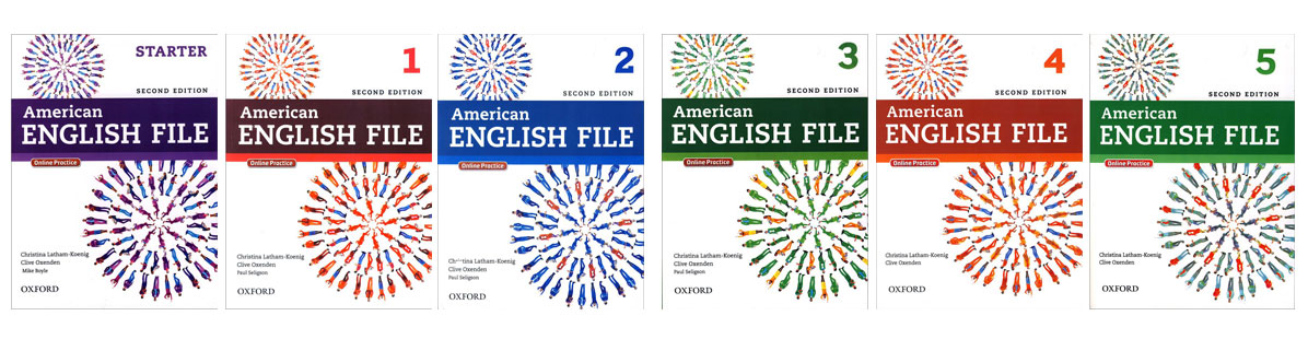 مجموعه کامل امریکن انگلیش فایل ویرایش دوم American English File 2nd Edition