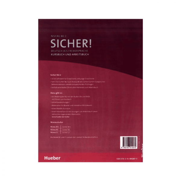 خرید کتاب زبان | زبان استور | زیشر | Sicher B2.2 | zabanstore