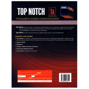 تاپ ناچ ویرایش سوم Top Notch 1A 3rd edition