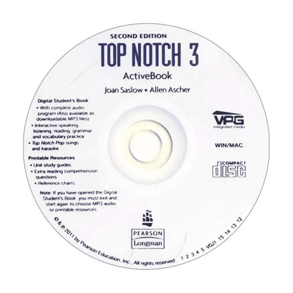 تاپ ناچ سه ویرایش دوم Top Notch 3B 2nd Edition