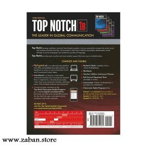 تاپ ناچ یک ویرایش سوم Top Notch 1B 3rd edition
