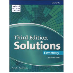 سولوشنز المنتری ویرایش سوم Solutions Elementary 3rd Edition