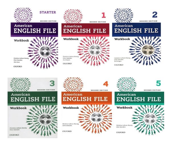 مجموعه کامل امریکن انگلیش فایل ویرایش دوم American English File 2nd Edition