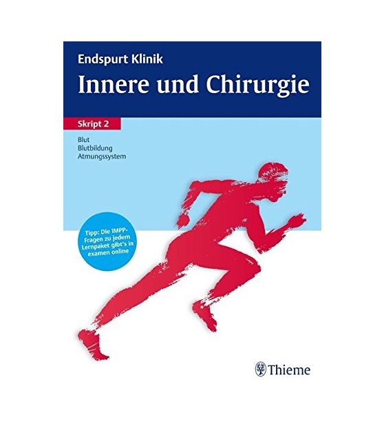 خرید کتاب زبان | زبان استور | کتاب پزشکی آلمانی | Endspurt Klinik Innere und Chirurgie Skript 2