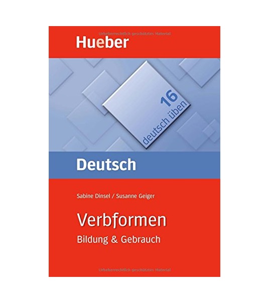خرید کتاب زبان | زبان استور | کتاب زبان آلمانی | Hueber Deutsch Uben Band 16 Verbformen