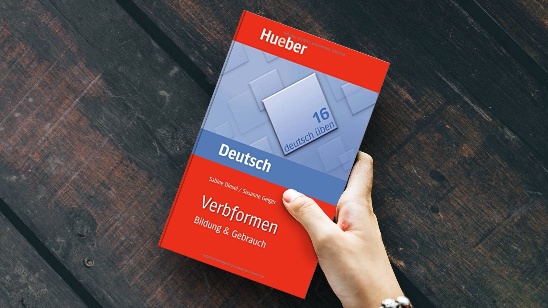 خرید کتاب زبان | زبان استور | کتاب زبان آلمانی | Hueber Deutsch Uben Band 16 Verbformen