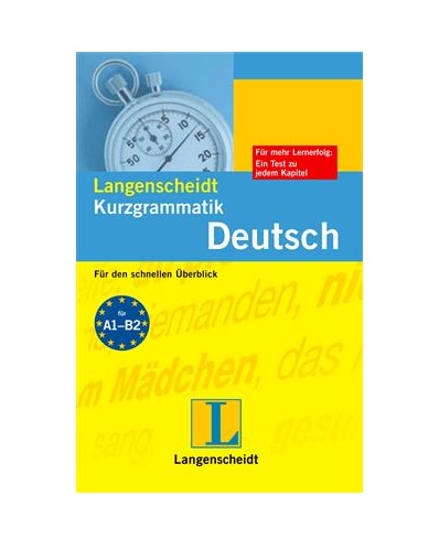 خرید کتاب زبان | زبان استور | دستور زبان آلمانی | Langenscheidts Kurzgrammatik Deutsch