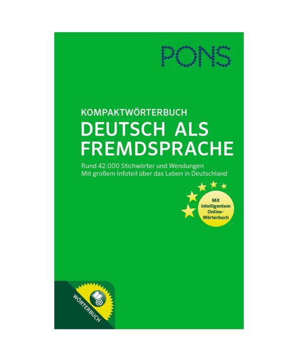 خرید کتاب زبان آلمانی | زبان استور | دیکشنری زبان آلمانی | PONS Kompaktwörterbuch Deutsch als Fremdsprache
