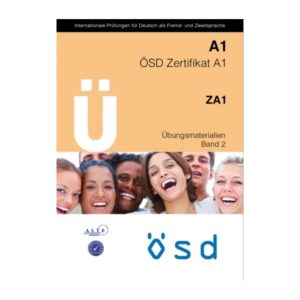 خرید کتاب زبان | زبان استور | آزمون او اس دی | U ÖSD Zertifikat A1 ZA1 Ubungsmaterialien Band 2 | U ÖSD
