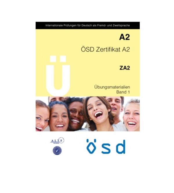 خرید کتاب زبان | زبان استور | آزمون او اس دی | U ÖSD Zertifikat A2 ZA2 Ubungsmaterialien Band 1 | U ÖSD