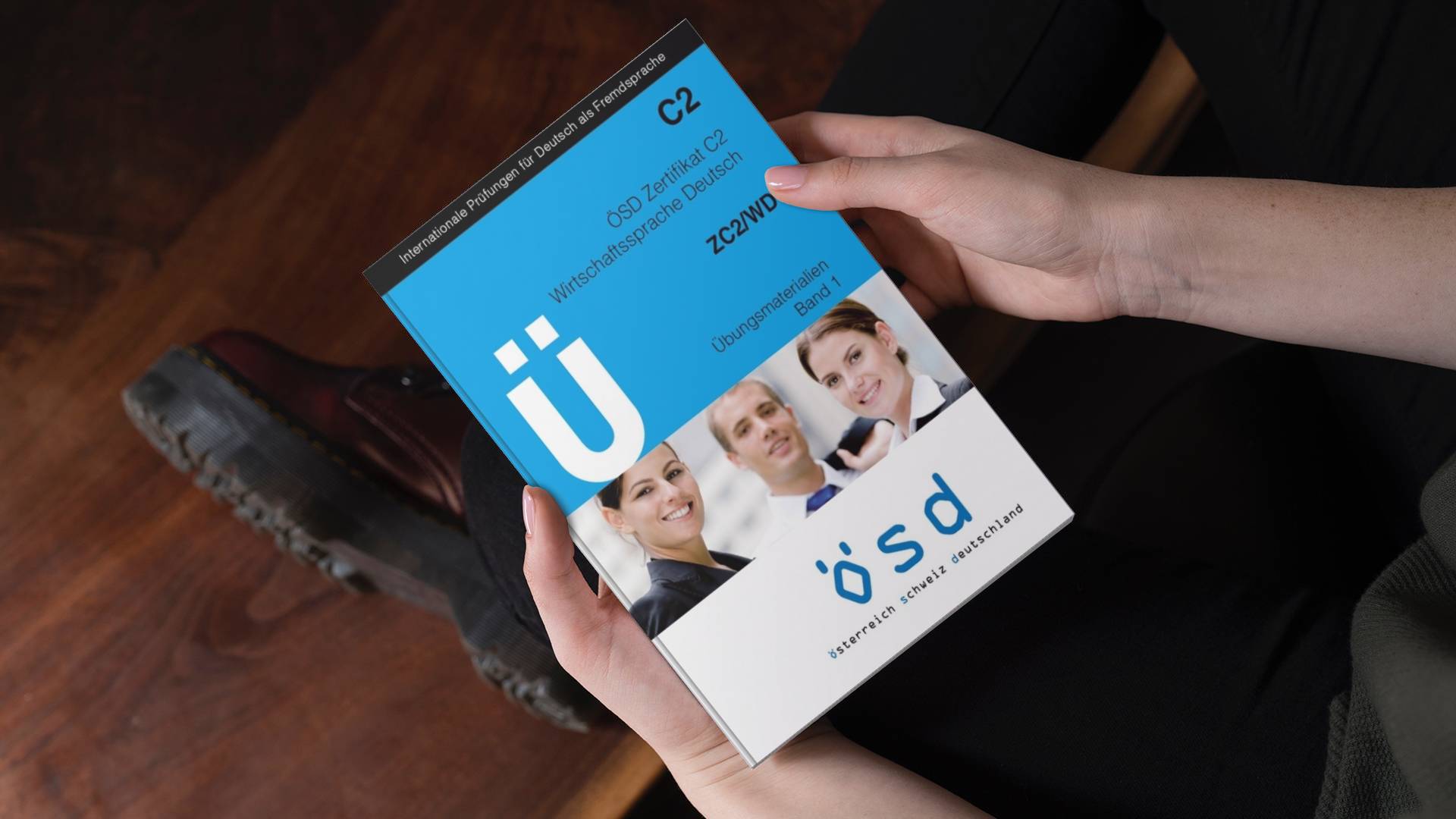 خرید کتاب زبان | زبان استور | آزمون او اس دی | U ÖSD Zertifikat C2 ZC2/WD Ubungsmaterialien Band 1 | U ÖSD