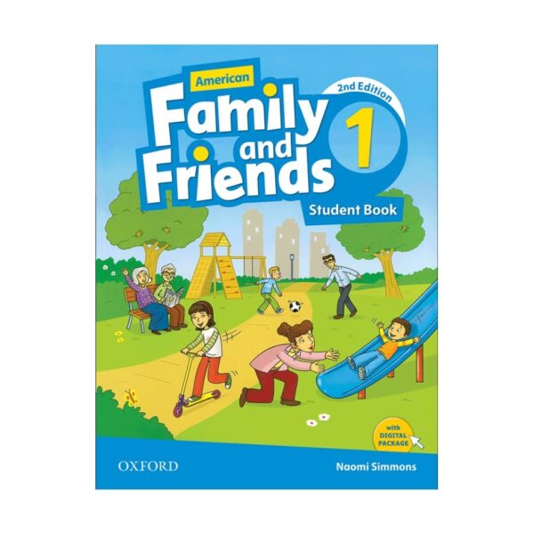 خرید کتاب زبان | کتاب زبان اصلی | American Family and Friends 1 2nd Edition | امریکن فمیلی اند فرندز یک ویرایش دوم