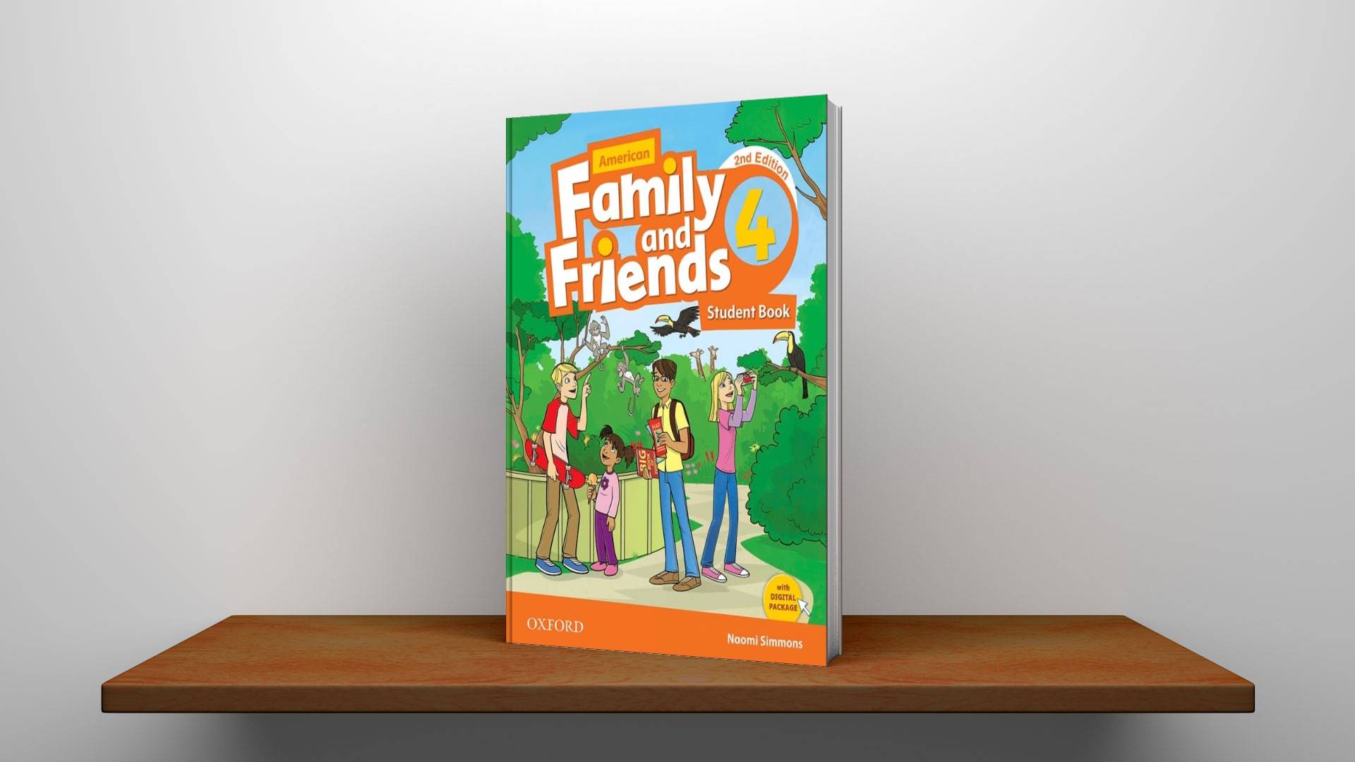 خرید کتاب زبان | کتاب زبان اصلی | American Family and Friends 4 2nd Edition | امریکن فمیلی اند فرندز چهار ویرایش دوم