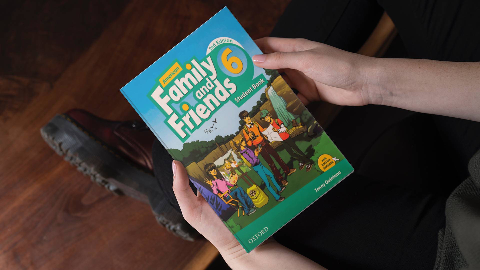 خرید کتاب زبان | کتاب زبان اصلی | American Family and Friends 6 2nd Edition | امریکن فمیلی اند فرندز شش ویرایش دوم