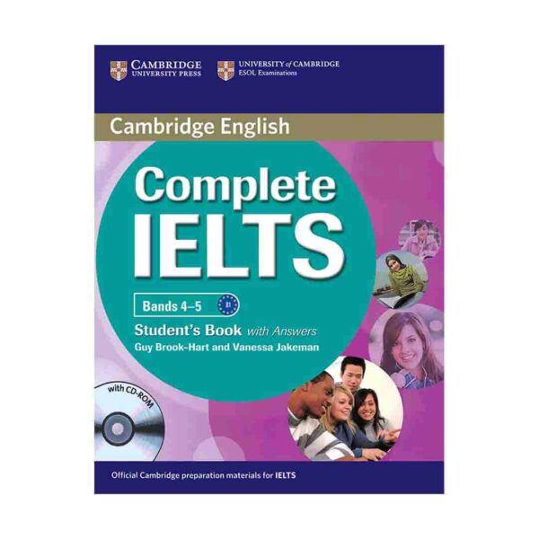 خرید کتاب زبان | کتاب زبان کامپلیت آیلتس | Cambridge English Complete Ielts b1 Bands 4-5 | کمبریج انگلیش کامپلیت آیلتس