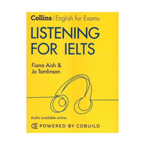 خرید کتاب زبان | کتاب زبان آیلتس | Collins English for Exams Listening for IELTS 2nd Edition | کالینز لسینینگ فور آیلتس ویرایش دوم