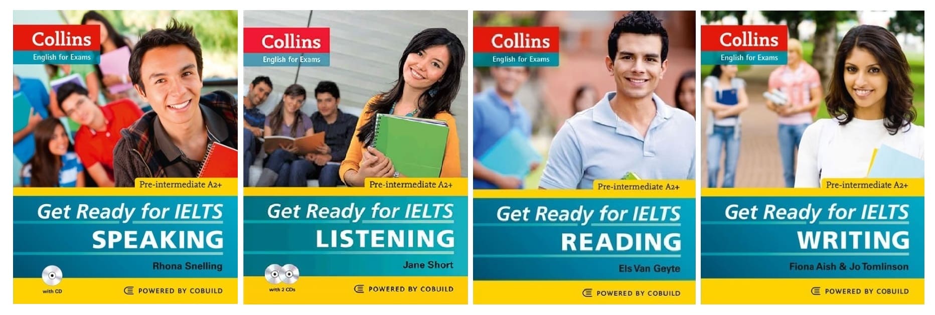 خرید کتاب زبان | کتاب زبان آیلتس | Collins Get Ready for IELTS Pre Intermediate | کالینز گت ردی فور آیلتس پری اینترمدیت