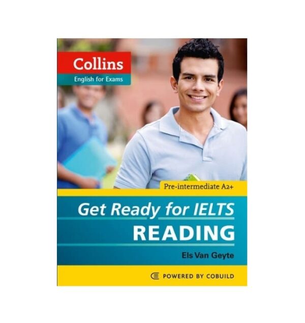 خرید کتاب زبان | کتاب زبان آیلتس | Collins Get Ready for IELTS Reading Pre Intermediate | کالینز گت ردی فور آیلتس ریدینگ پری اینترمدیت