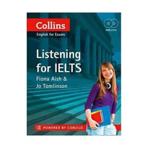 خرید کتاب زبان | کتاب زبان آیلتس | Collins english for exams Listening for Ielts | کالینز لسینینگ برای آیلتس