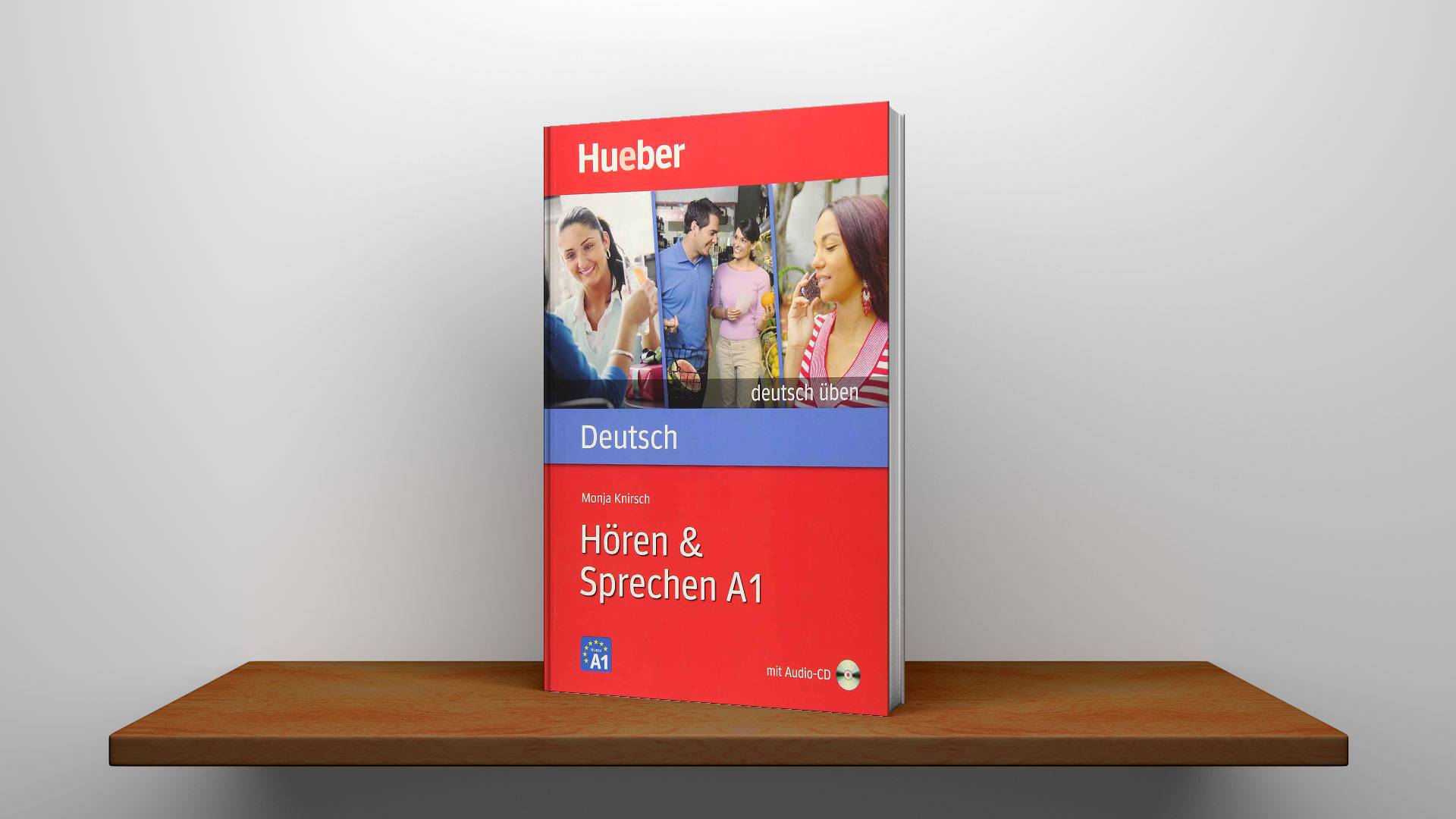 خرید کتاب زبان | هوقن اند اشپقشن | Deutsch Uben Horen & Sprechen A1 | کتاب زبان آلمانی