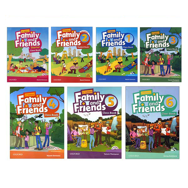 خرید کتاب زبان | کتاب زبان اصلی | Family and Friends 2nd Edition | فمیلی اند فرندز ویرایش دوم