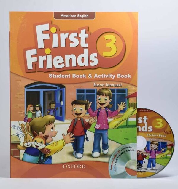 خرید کتاب زبان | کتاب زبان اصلی | First Friends American English 3 | فرست فرندز سه امریکن
