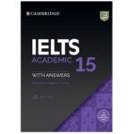 خرید کتاب زبان | آزمون آیلتس | IELTS Cambridge 15 | آیلتس کمبریج پانزده آکادمیک