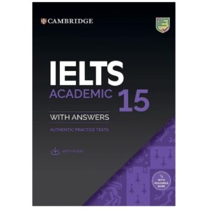 خرید کتاب زبان | آزمون آیلتس | IELTS Cambridge 15 | آیلتس کمبریج پانزده آکادمیک