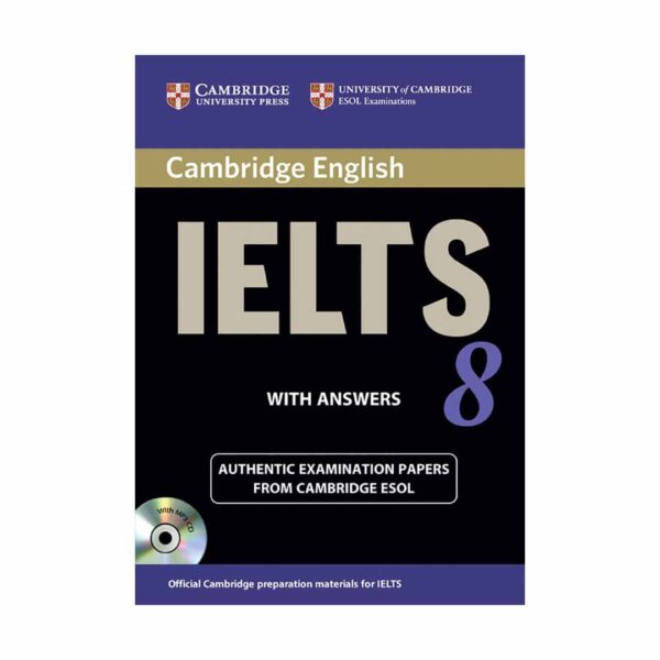 خرید کتاب زبان | آزمون آیلتس | IELTS Cambridge 8 | آیلتس کمبریج هشت