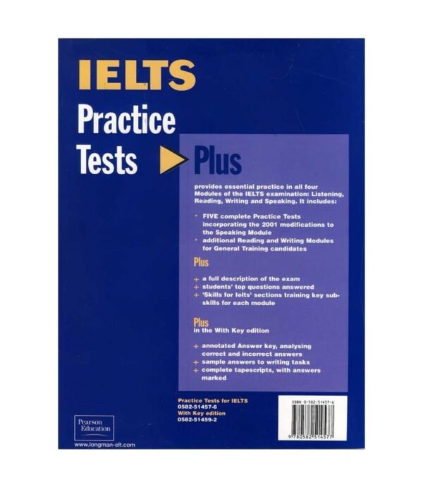 خرید کتاب زبان | کتاب زبان آیلتس | IELTS Practice Tests Plus 1 | آیلتس پرکتیس تست پلاس یک