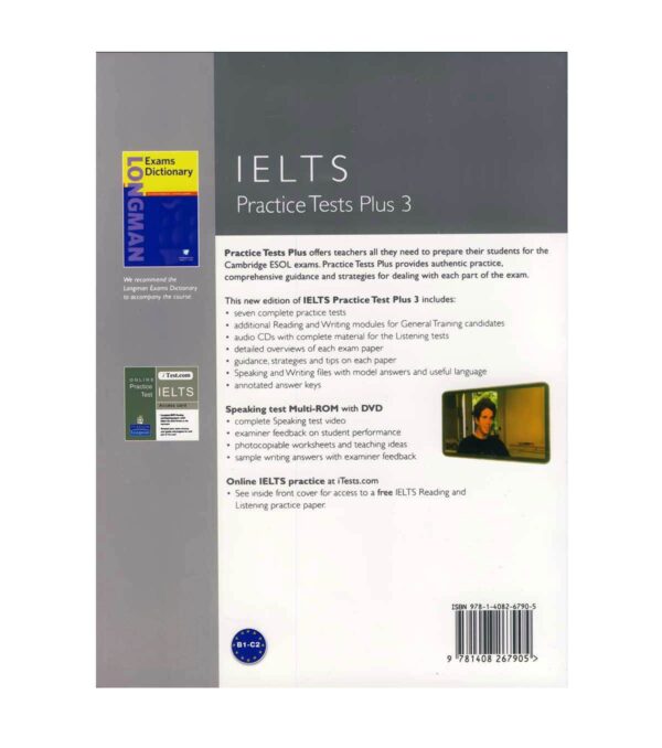 خرید کتاب زبان | کتاب زبان آیلتس | IELTS Practice Tests Plus 3 | آیلتس پرکتیس تست پلاس سه