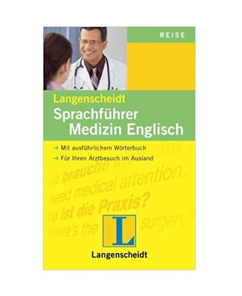 خرید کتاب زبان | زبان استور | Langenscheidt Sprachführer Medizin Englisch | کتاب زبان آلمانی