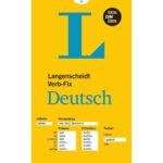 خرید کتاب زبان | زبان استور | Langenscheidt Verb-Fix Deutsch | فلش کارت زبان آلمانی
