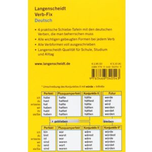 Langenscheidt Verb-Fix Deutsch