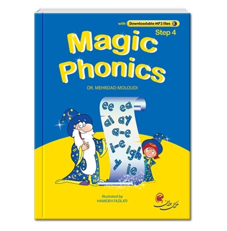 خرید کتاب زبان | فروشگاه اینترنتی کتاب زبان | Magic Phonics Step 4 | مجیک فونیکس استپ چهار