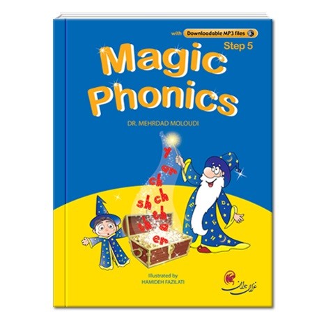 خرید کتاب زبان | فروشگاه اینترنتی کتاب زبان | Magic Phonics Step 5 | مجیک فونیکس استپ پنج
