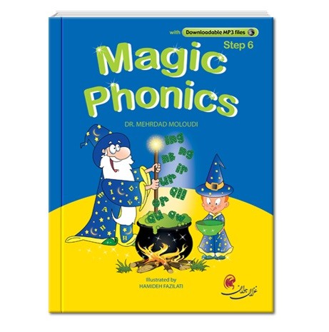 خرید کتاب زبان | فروشگاه اینترنتی کتاب زبان | Magic Phonics Step 6 | مجیک فونیکس استپ شش
