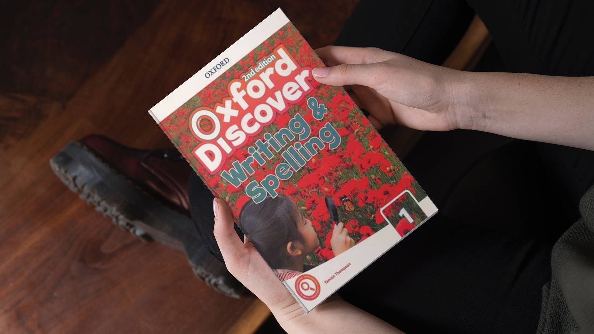 خرید کتاب زبان | کتاب زبان اصلی | Oxford Discover 1 Writing and Spelling 2nd Edition | آکسفورد دیسکاور یک رایتینگ اند اسپلینگ ویرایش دوم