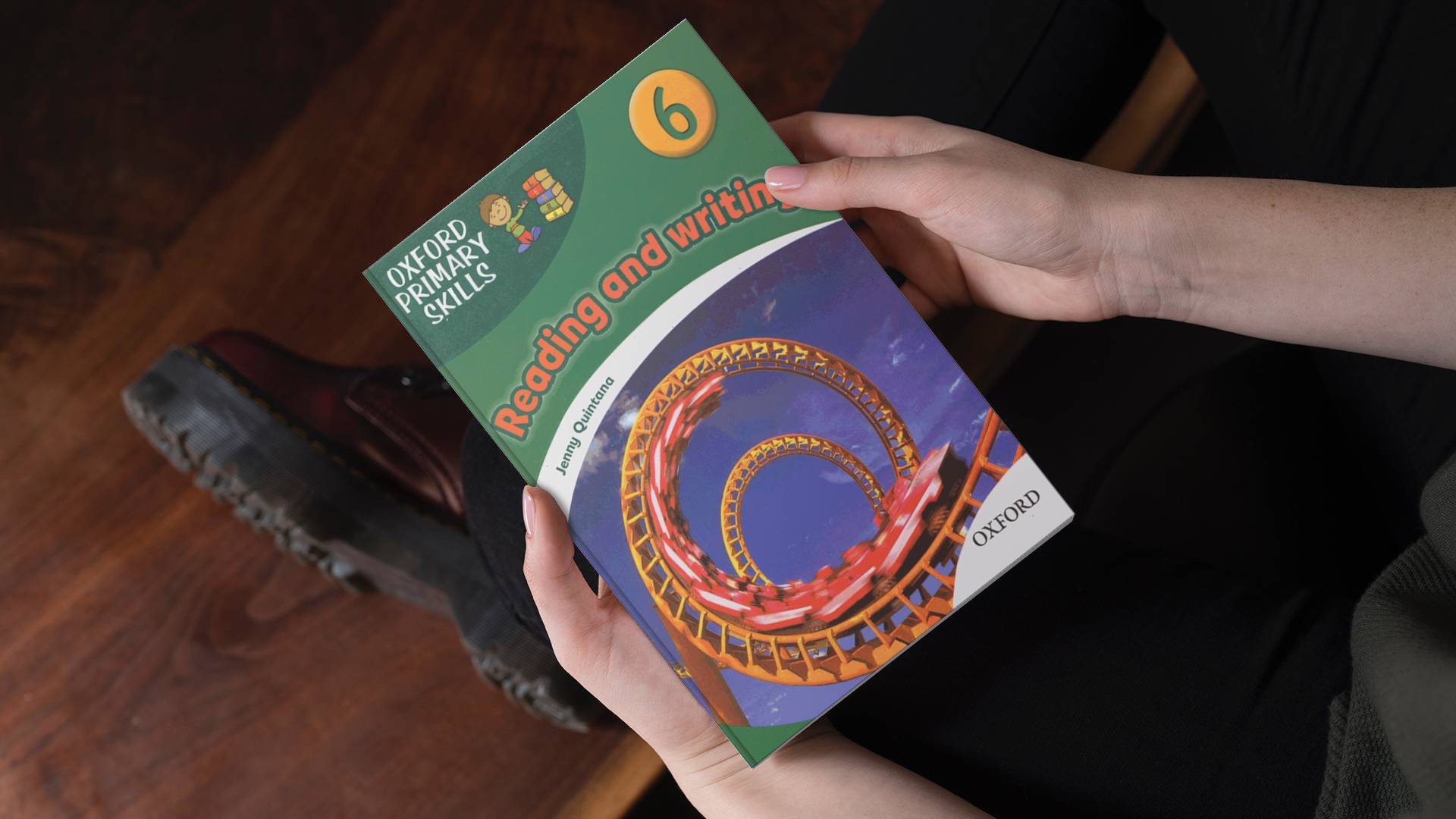 خرید کتاب زبان | فروشگاه اینترنتی کتاب زبان | Oxford Primary Skills 6 reading & writing | آکسفورد پرایمری اسکیلز ریدینگ اند رایتینگ شش