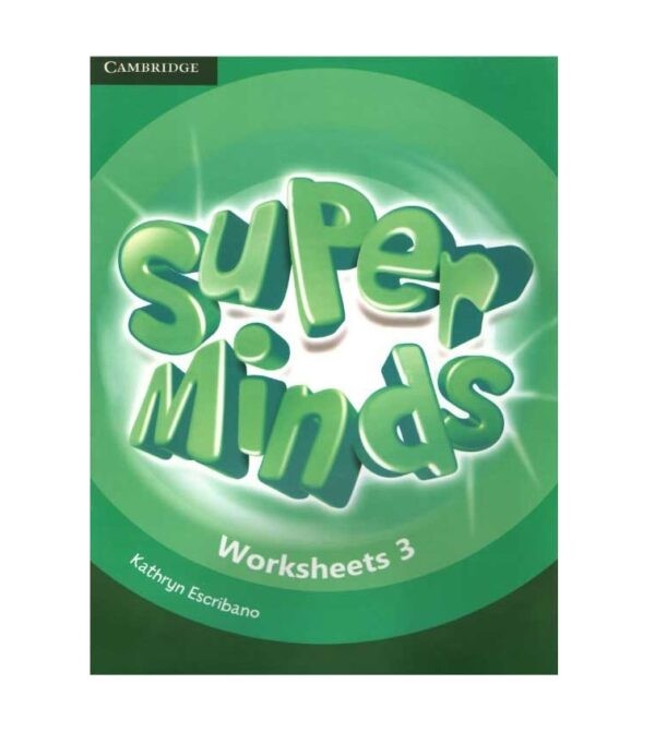 خرید کتاب زبان | فروشگاه اینترنتی کتاب زبان | Super Minds Worksheet 3 | سوپرمایندز ورکشیت سه