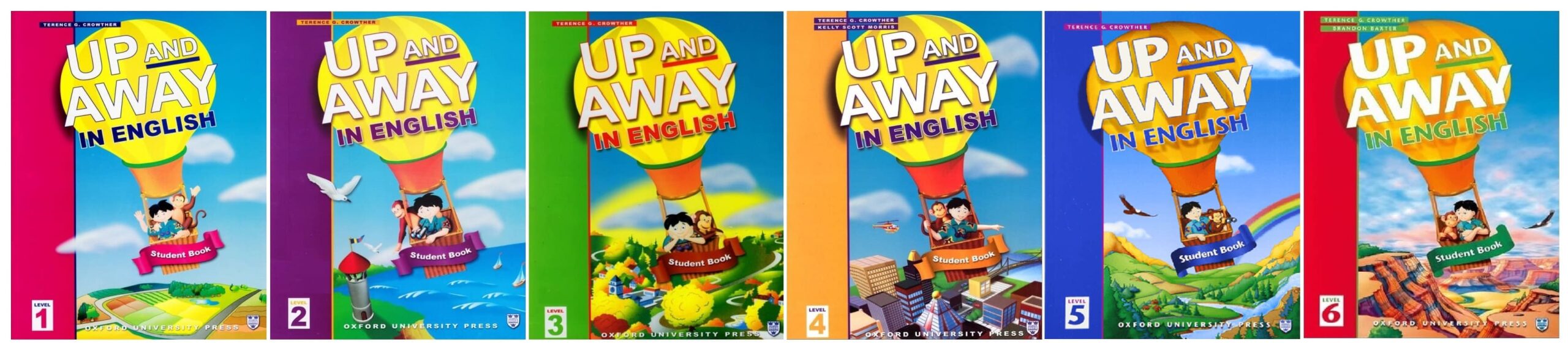 خرید کتاب زبان | کتاب زبان اصلی | Up and Away in English | آپ اند اوی این انگلیش