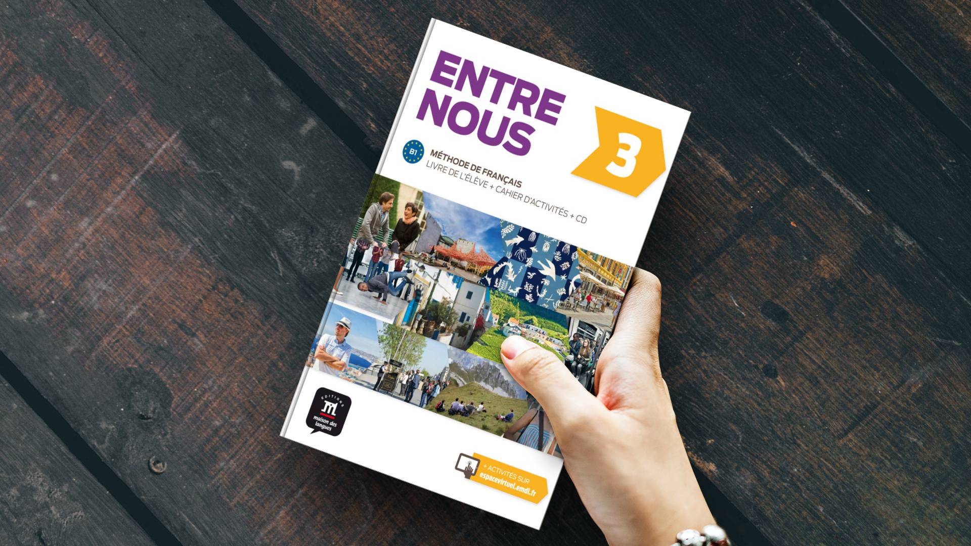 خرید کتاب زبان فرانسوی | فروشگاه اینترنتی کتاب زبان فرانسوی | Entre nous 3 B1 | آدخ نو سه