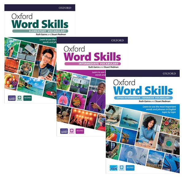خرید کتاب زبان | فروشگاه اینترنتی کتاب زبان | oxford word skills second edition | آکسفورد ورد اسکیلز ویرایش دوم