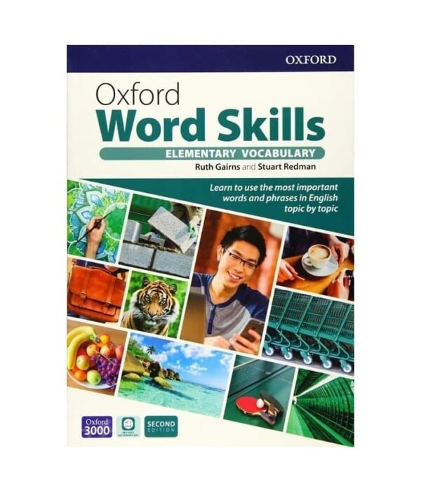 خرید کتاب زبان | فروشگاه اینترنتی کتاب زبان | oxford word skills elementary second edition | آکسفورد ورد اسکیلز المنتری ویرایش دوم