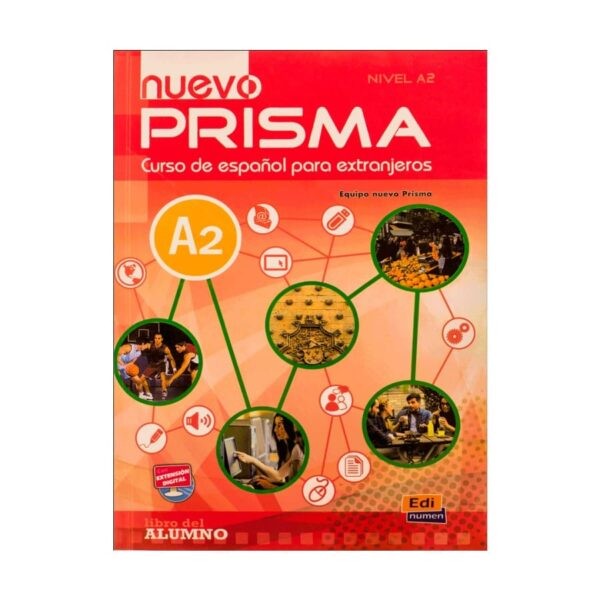 خرید کتاب زبان اسپانیایی | فروشگاه اینترنتی کتاب زبان اسپانیایی | Nuevo Prisma A2 | نوو پریزما دو