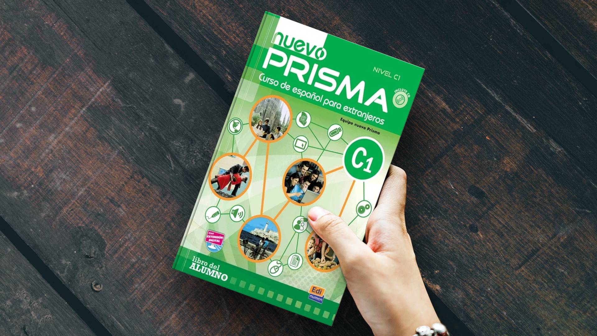 خرید کتاب زبان اسپانیایی | فروشگاه اینترنتی کتاب زبان اسپانیایی | Nuevo Prisma C1 | نوو پریزما پنج