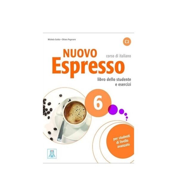 خرید کتاب زبان ایتالیایی | فروشگاه اینترنتی کتاب زبان | Nuovo Espresso 6 C2 | نوو اسپرسو شش