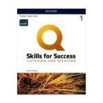 خرید کتاب زبان | فروشگاه اینترنتی کتاب زبان | Q Skills For Success Listening And Speaking 1 Third Edition | کیو اسکیلز فور ساکسس لیسنینگ اند اسپیکینگ یک ویرایش سوم